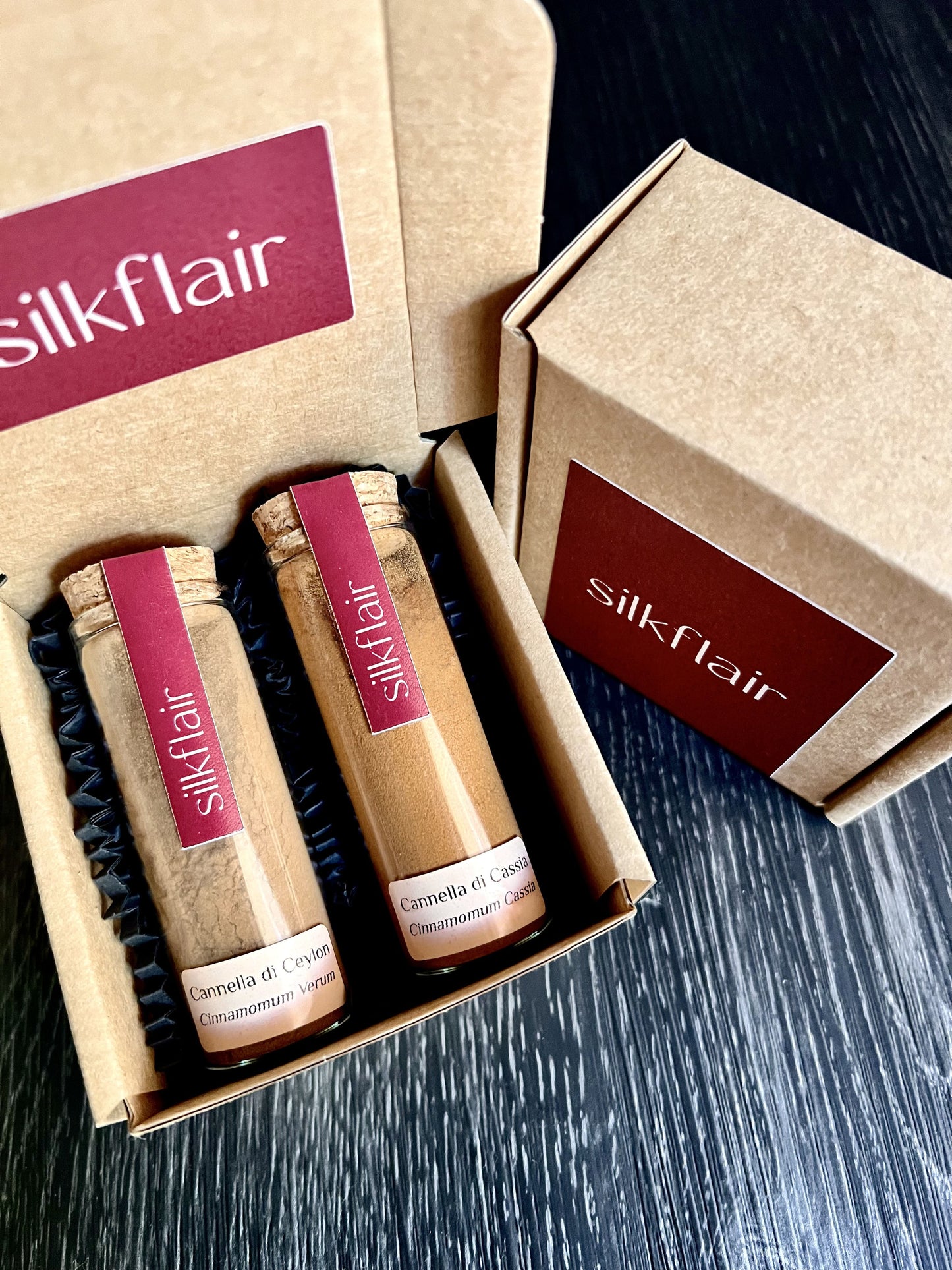 Cinnamon Taste - Set Cannella di Ceylon (Alba Grade) & Cassia - Silkflair