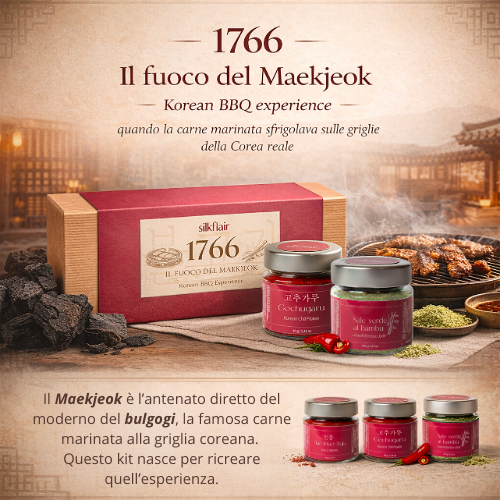 Il fuoco del Maekjeok - barbecue coreano