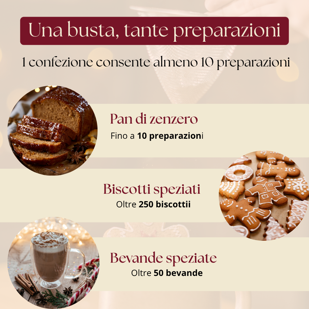 Mix di spezie Gingerbread - Pan di zenzero | Silkflair