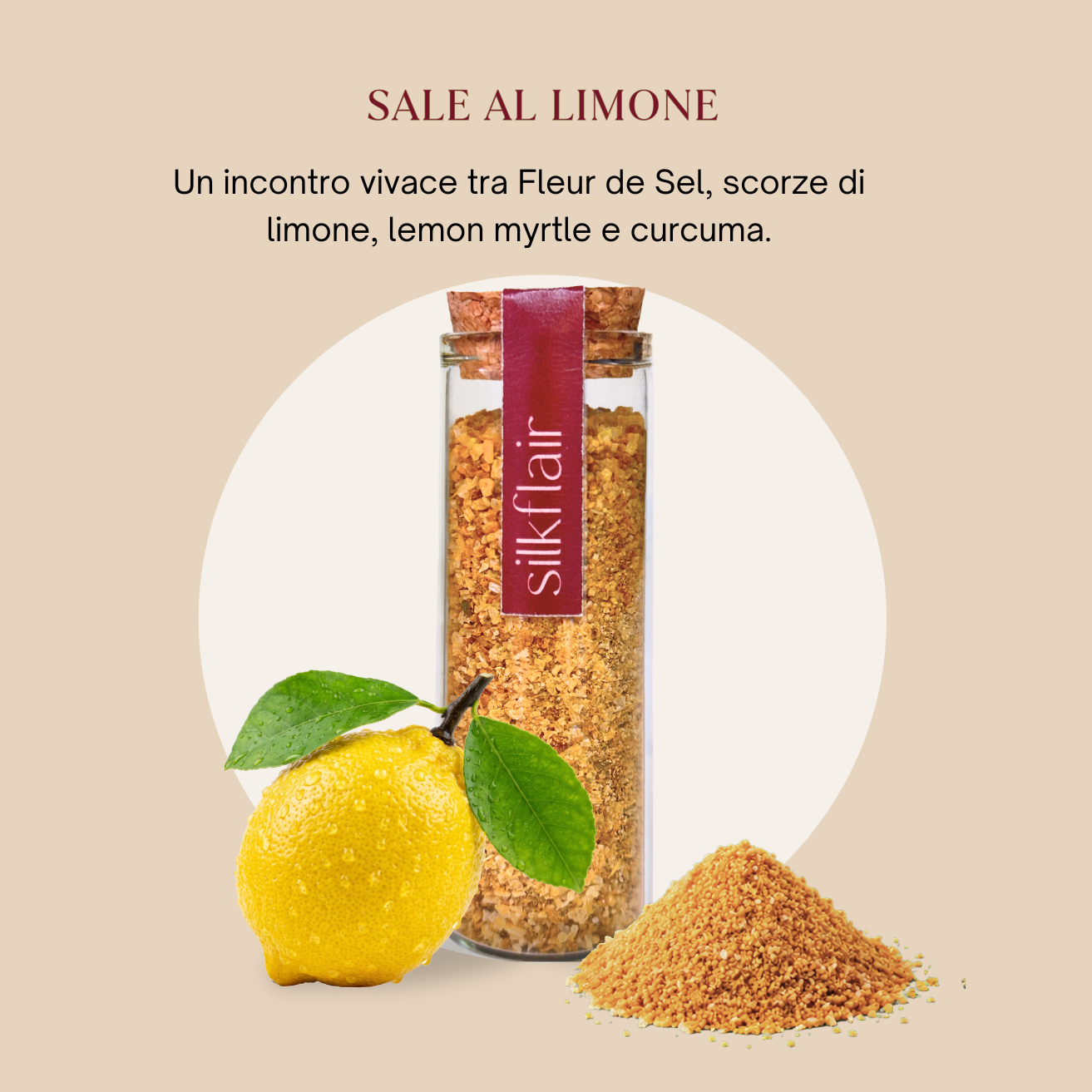 4 Sali Aromatici - Limone, Erbe Mediterranee, Aceto Balsamico e Ibisco