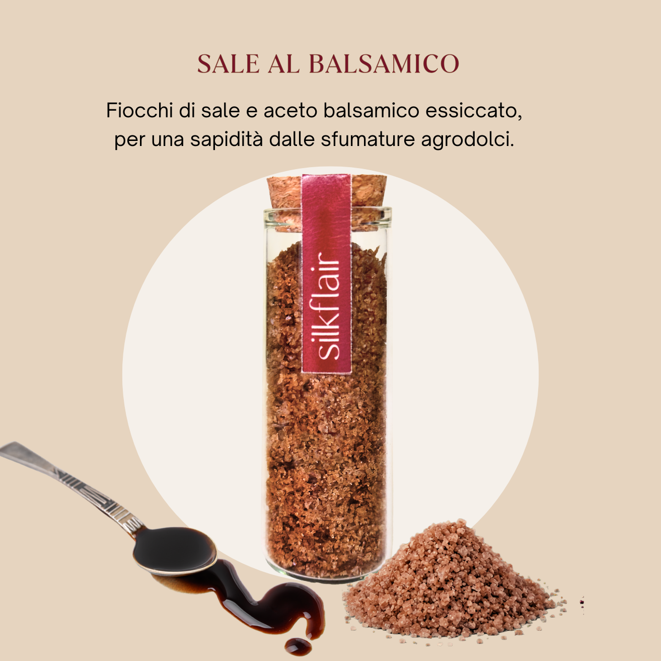 4 Sali Aromatici - Limone, Erbe Mediterranee, Aceto Balsamico e Ibisco
