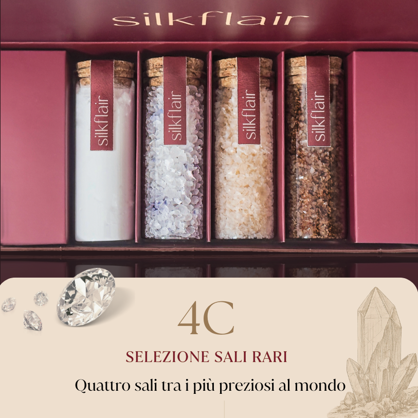 4C 💎 – Selezione Sali Rari | Edizione Classica con sale Blu di Persia