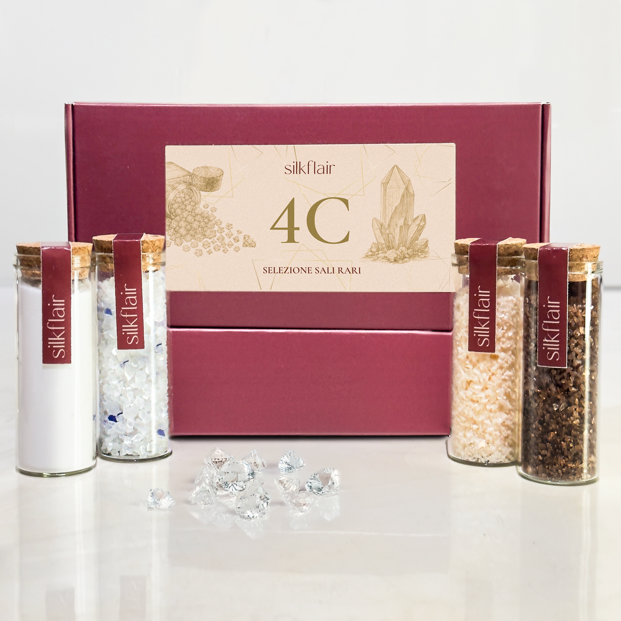 4C 💎 – Selezione Sali Rari | Edizione Classica con sale Blu di Persia