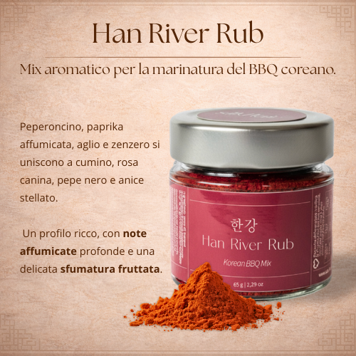 Han river rub - mix per barbecue coreano