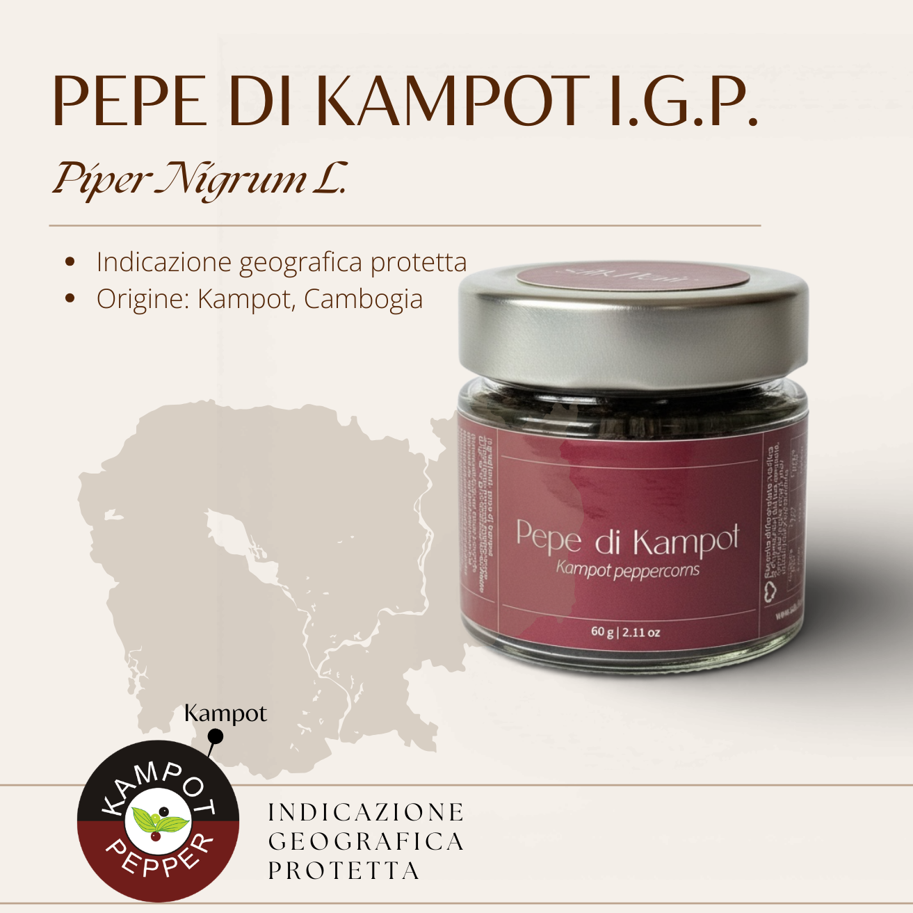 Pepe nero di Kampot - Cambogia