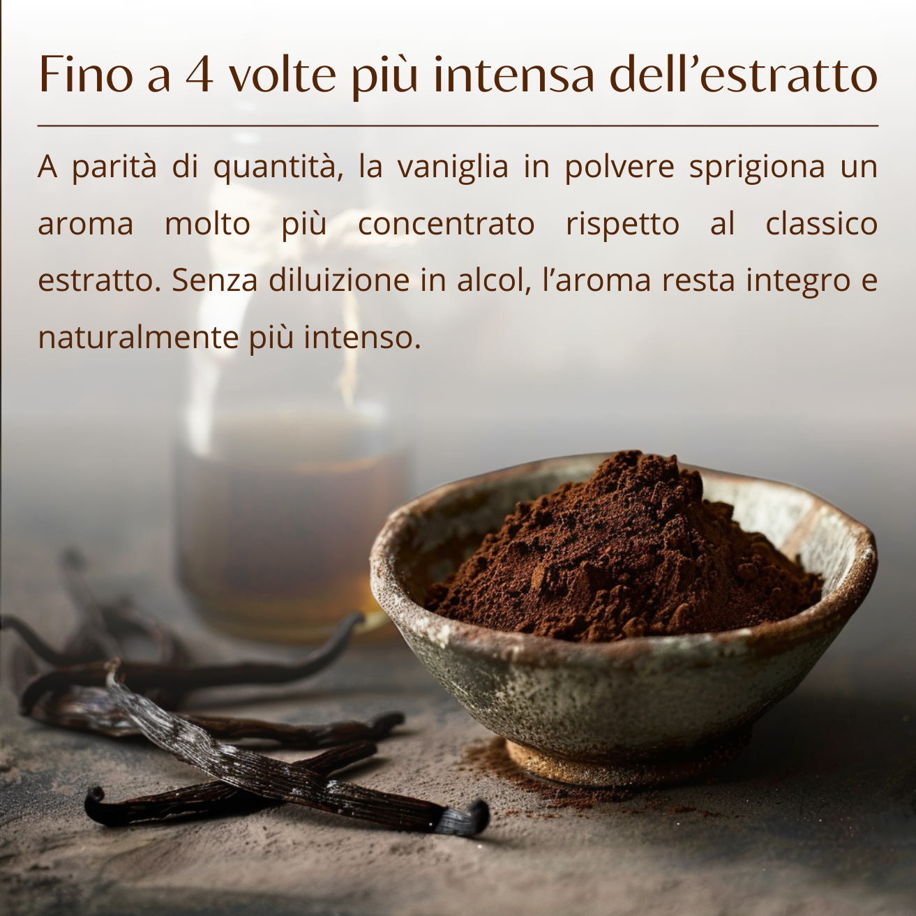Vaniglia bourbon del Madagascar in polvere - Refill 20 g in busta