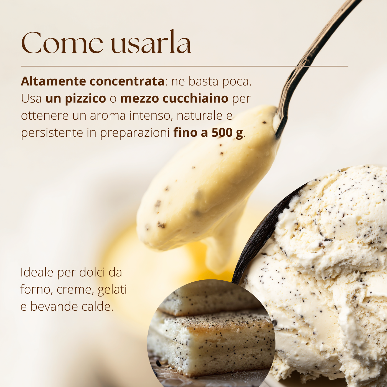 Vaniglia bourbon del Madagascar in polvere - Refill 20 g in busta