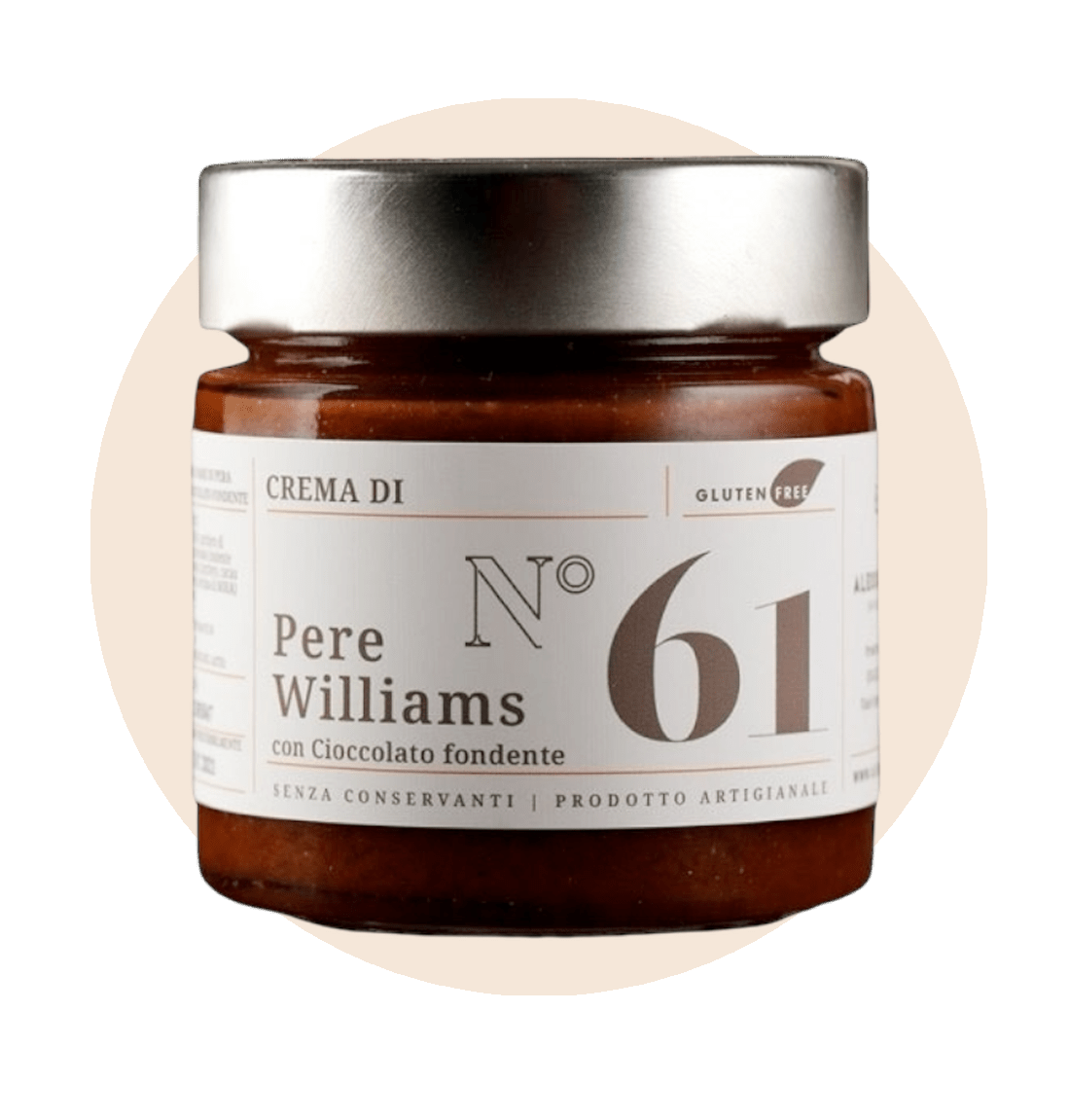 Crema cioccolato fondente e pere Williams - Silkflair