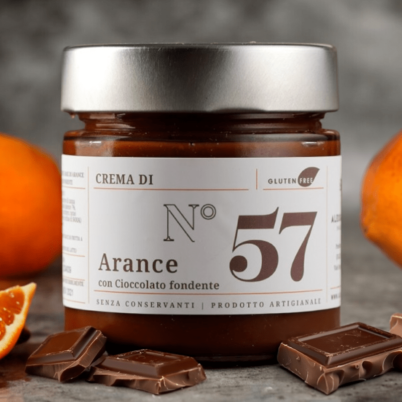 Crema extra di arance e cioccolato fondente - Silkflair