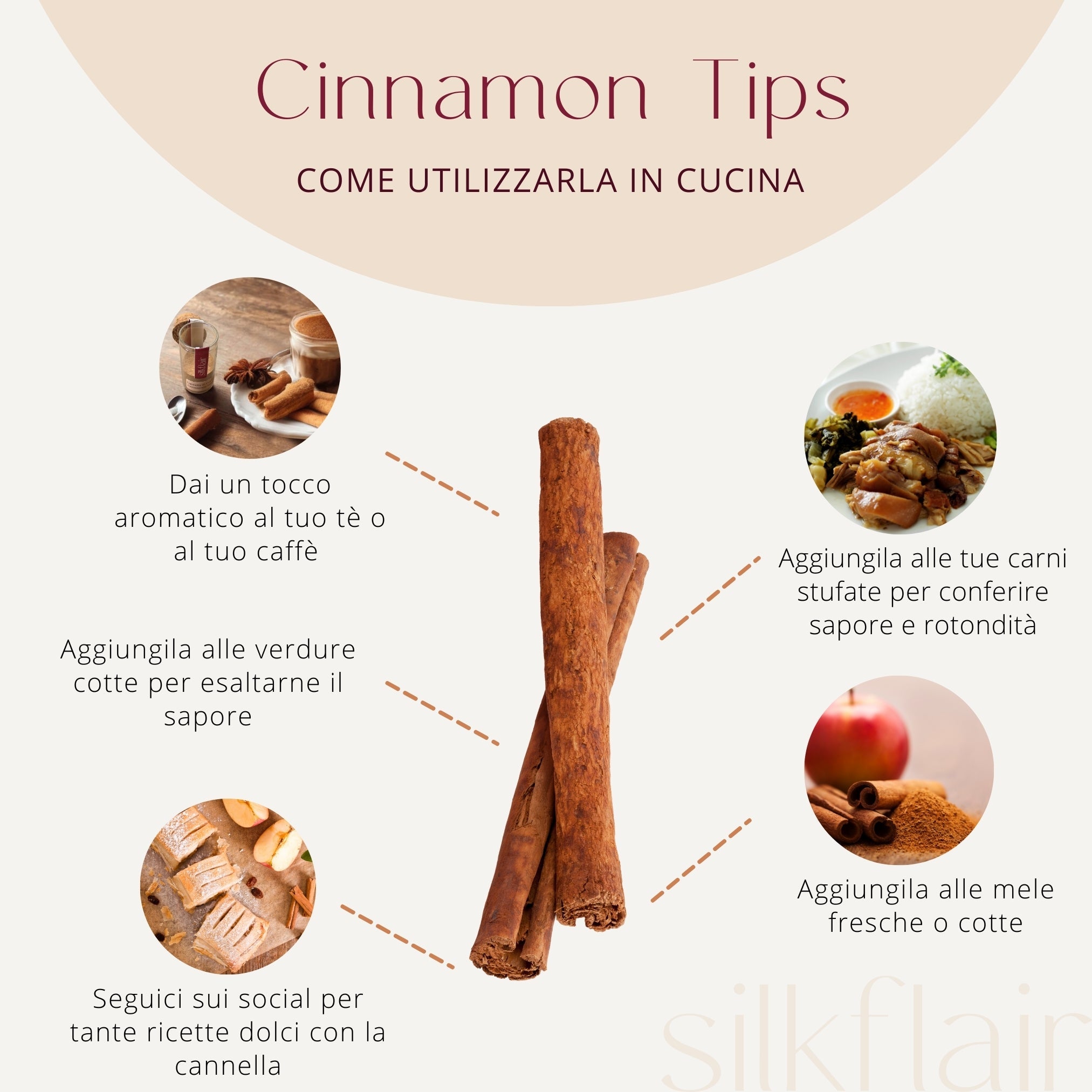 Ginger Zing and Cinnamon Swing - Set zenzero e cannella - Silkflair