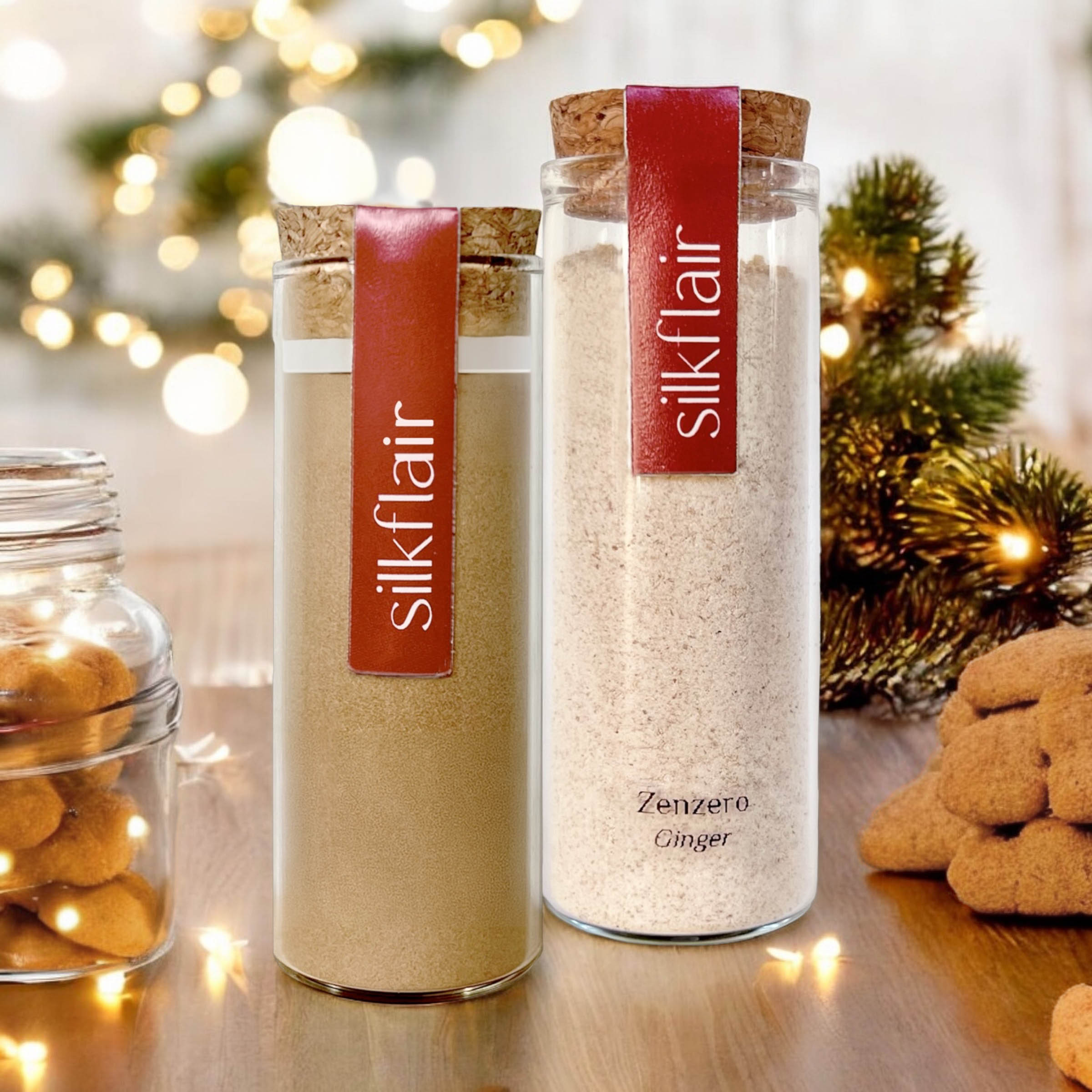 Ginger Zing and Cinnamon Swing - Set zenzero e cannella - Silkflair