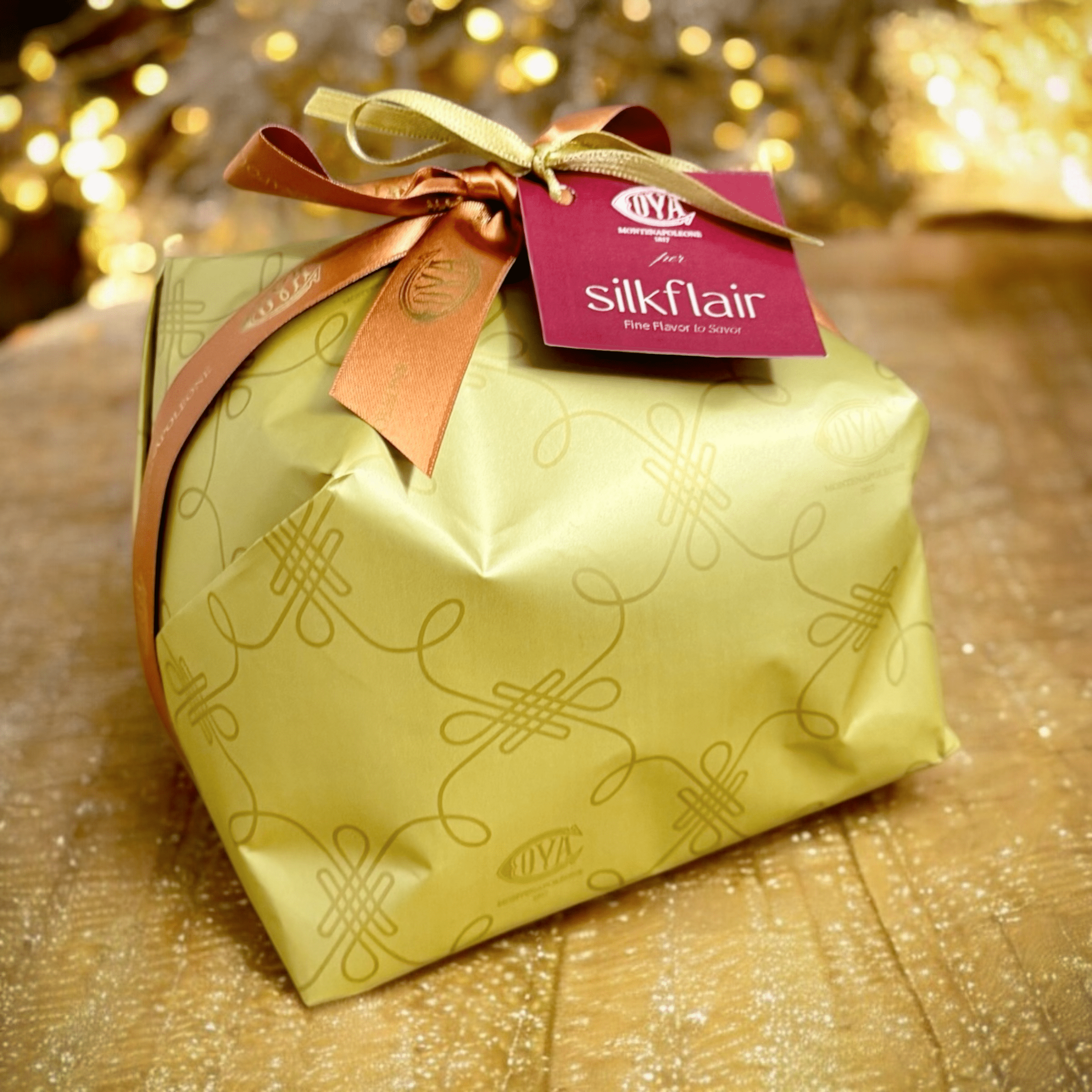 Panettone allo zafferano - Cova Montenapoleone per Silkflair - Silkflair