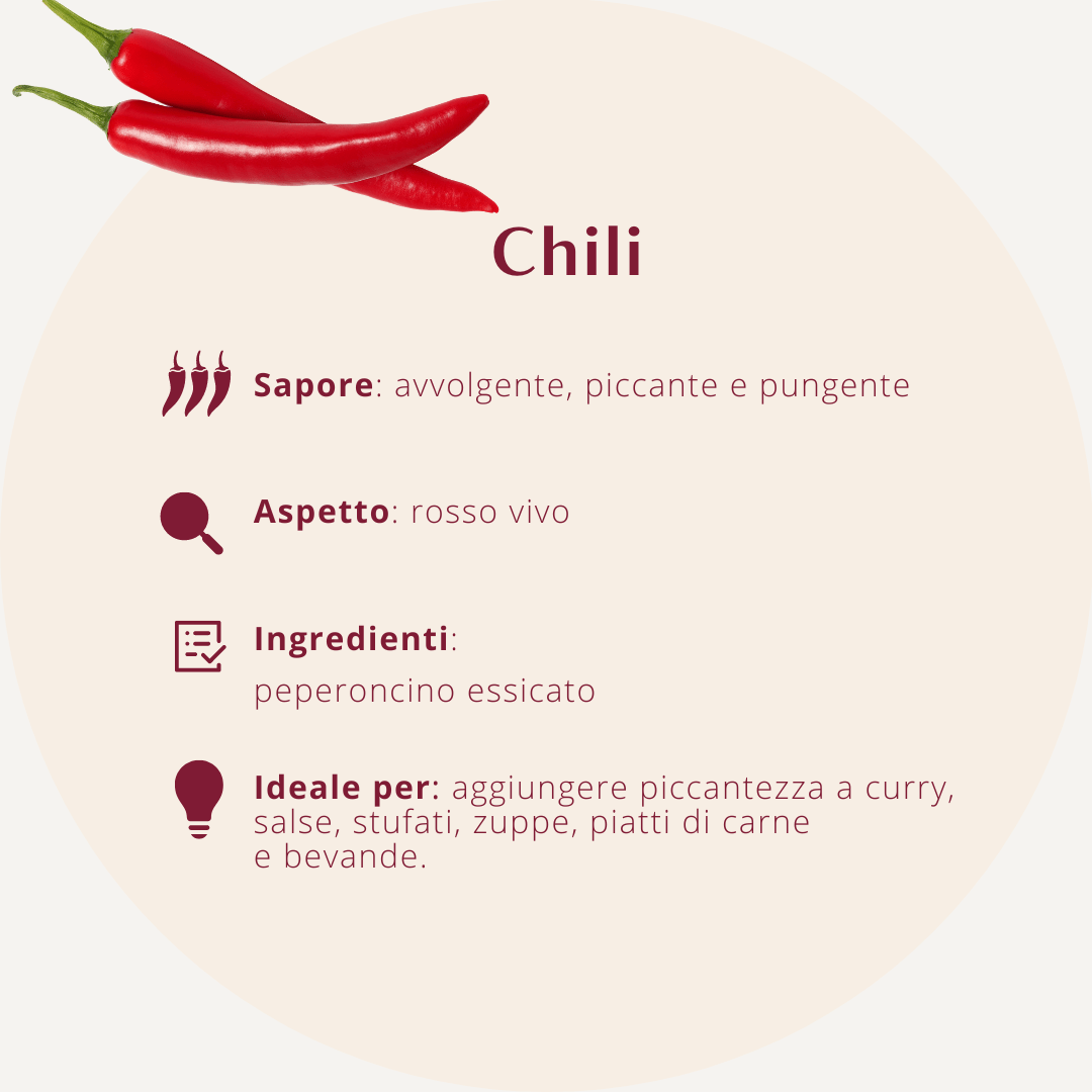 Peperoncino - Chili - molto piccante (India) - Silkflair