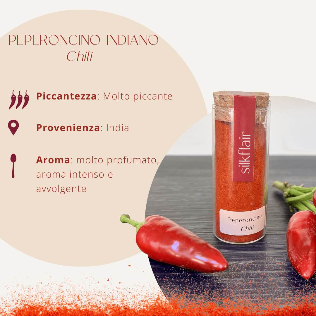 Peperoncino - Chili - molto piccante (India) - Silkflair