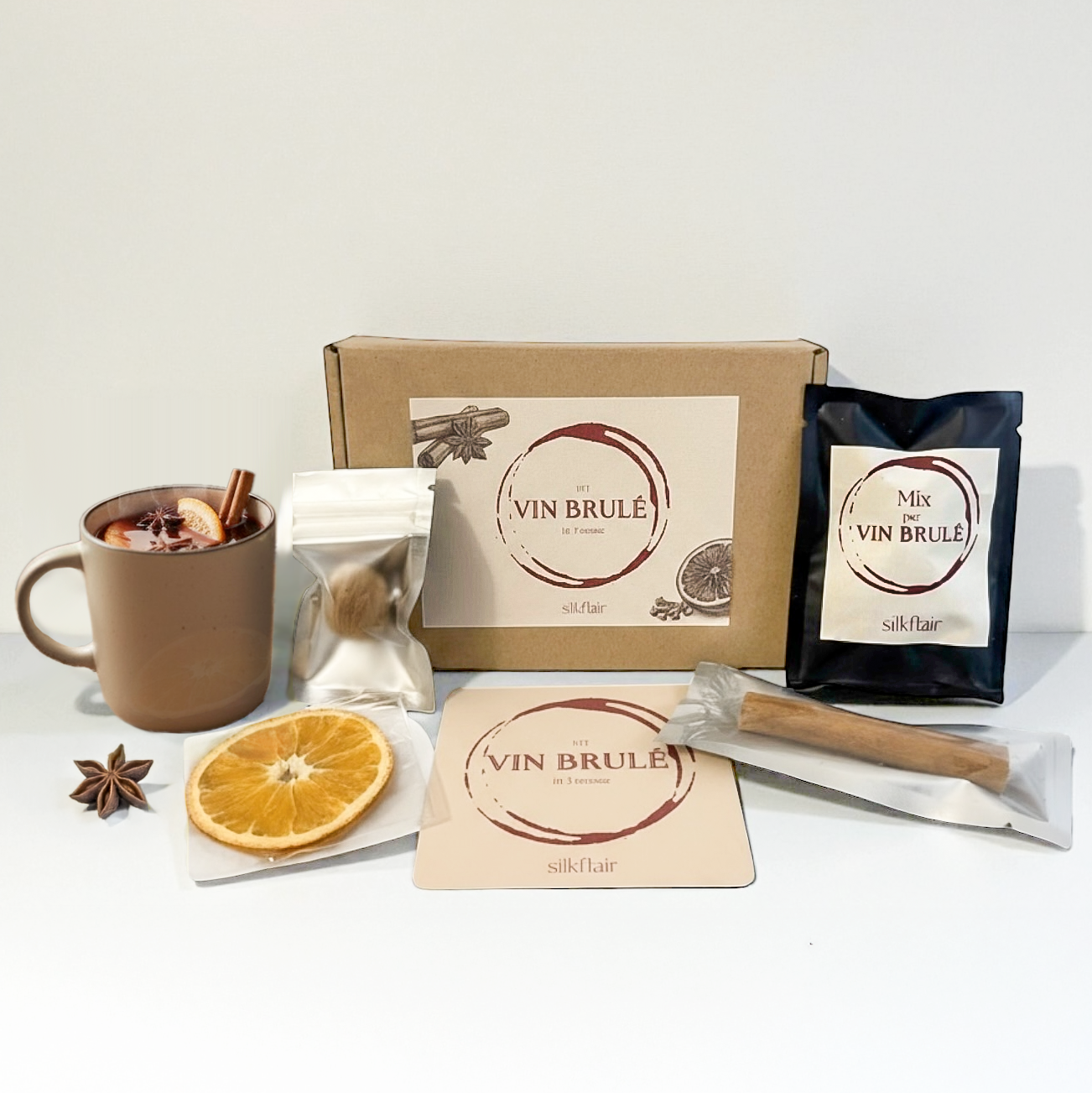 Vin Brulé Silkflair in 3 step – Mix di spezie in bustine