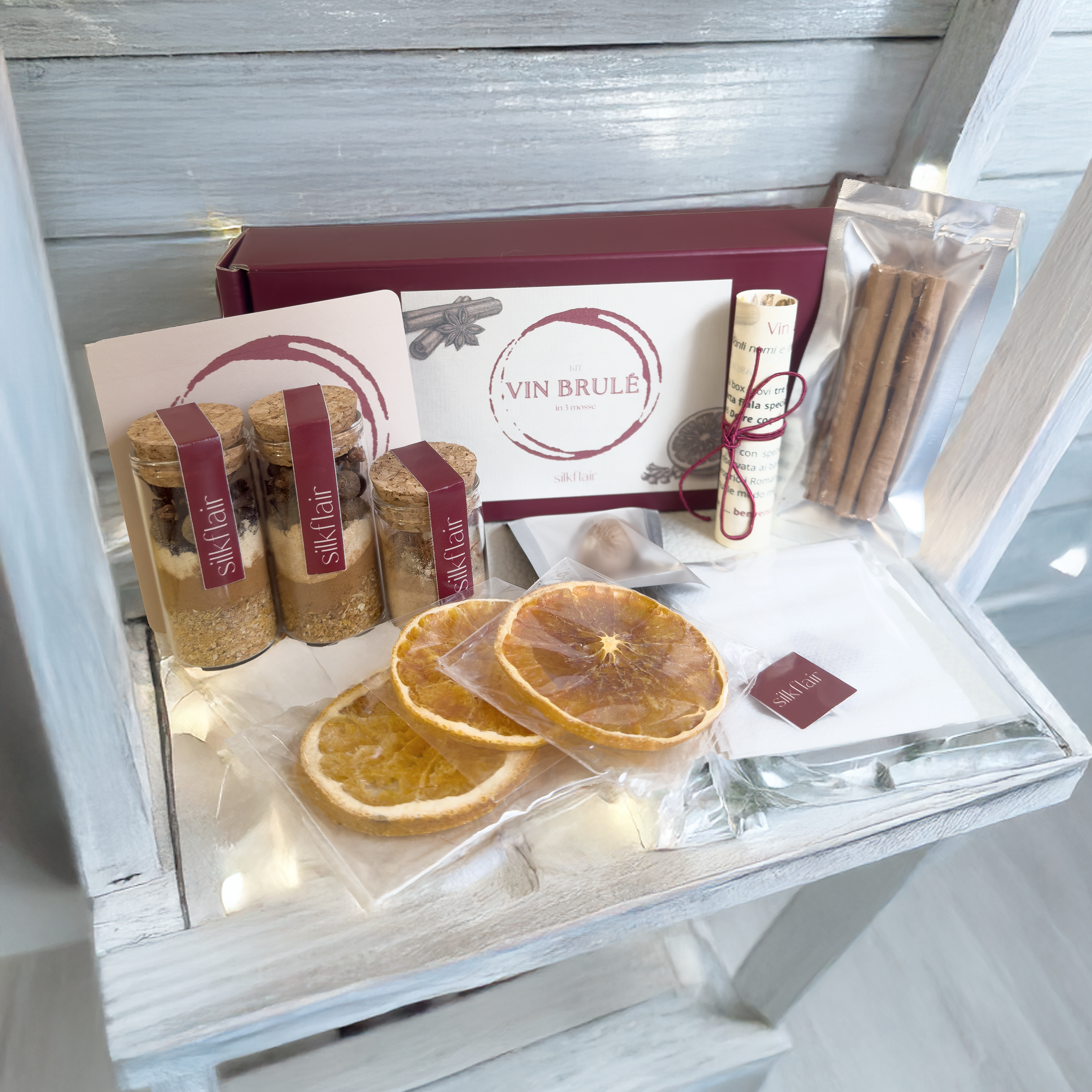 Vin Brulé Silkflair Deluxe - kit regalo vin brulé (Edizione Speciale)