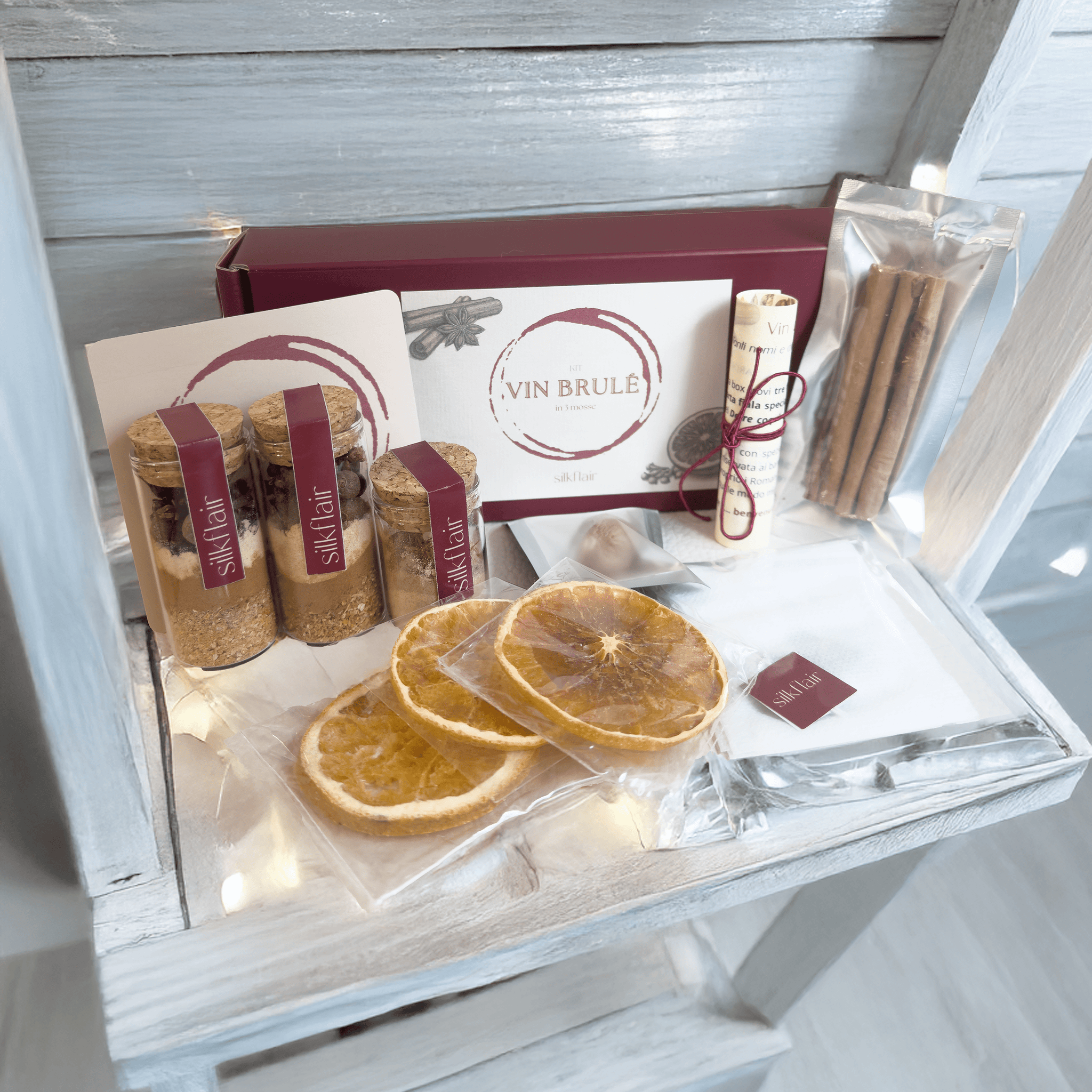 Vin Brulé Silkflair Deluxe - kit regalo vin brulé (Edizione Speciale) - Silkflair